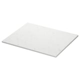 TOLKEN Comptoir, blanc marbré/lamellé, 31x21 1/2 "