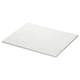 TOLKEN Comptoir, blanc marbré/lamellé, 31x21 1/2 "