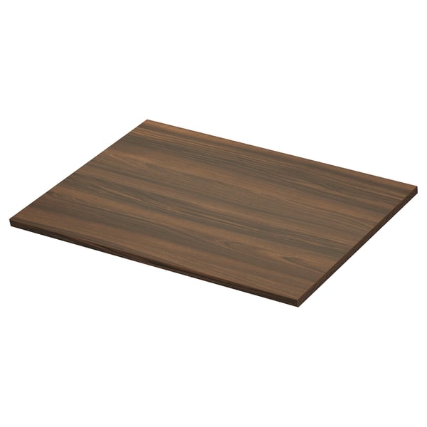TOLKEN Comptoir, brun effet noyer/stratifié, 31x21 1/2 "
