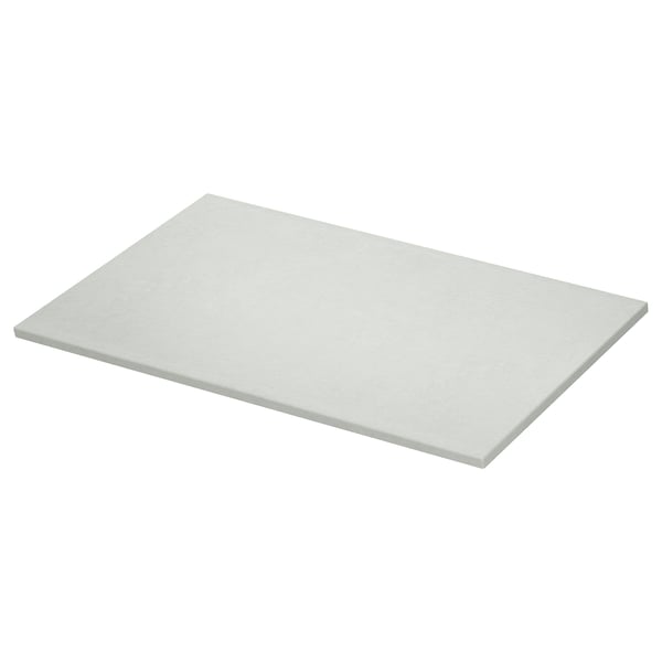 TOLKEN Comptoir, gris eff pierre/lamellé, 37x21 1/2 "