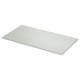 TOLKEN Comptoir, gris eff pierre/lamellé, 49x21 1/2 "
