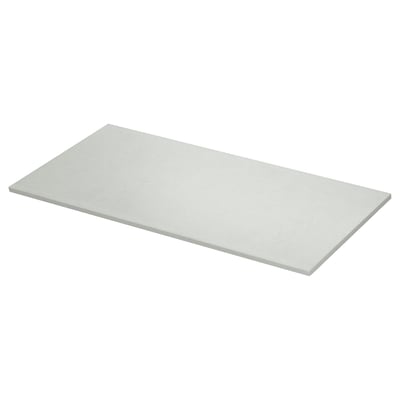 TOLKEN Comptoir, gris eff pierre/lamellé, 49x21 1/2 "