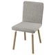 Option : TONSTAD Chaise, Viarp beige/brun/eff chêne