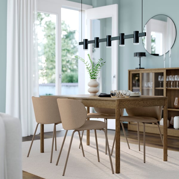 TONSTAD / KRYLBO Table et 4 chaises