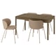 TONSTAD / KRYLBO Table et 4 chaises