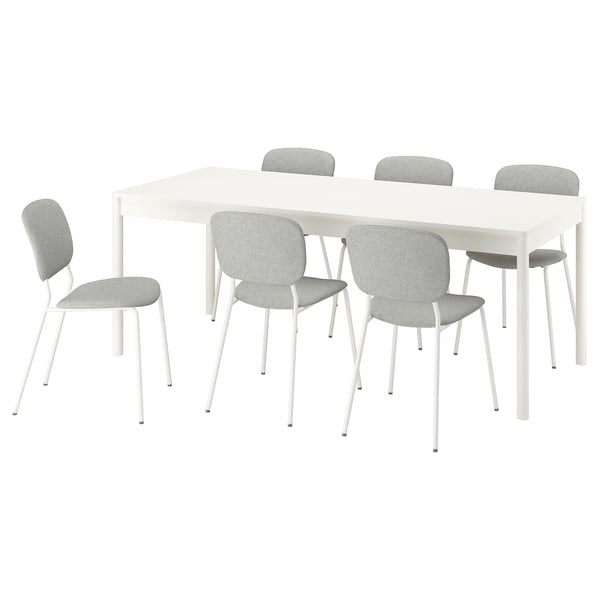 TONSTAD / VIHALS Table et 6 chaises