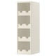 TORNVIKEN Rangement ouvert, blanc cassé, 9x14 5/8x30 "