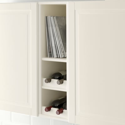 TORNVIKEN Rangement ouvert, blanc cassé, 9x14 5/8x30 "