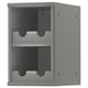 TORNVIKEN Rangement ouvert, gris, 9x14 5/8x15 "
