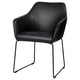 TOSSBERG Chaise, métal noir/Grann noir