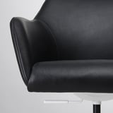 TOSSBERG / MALSKÄR Chaise pivotante, Grann noir/blanc