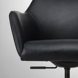 TOSSBERG / MALSKÄR Chaise pivotante, Grann noir/noir