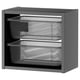 TROFAST Rangement mural, gris/gris foncé, 13 3/8x8 1/4x11 3/4 "