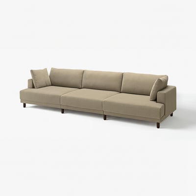 UPPÅKRA Canapé modulaire 4,5 places, Johanneshov brun-beige