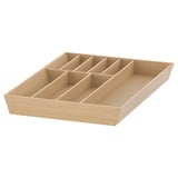 UPPDATERA Range-couverts, bambou clair, 15x19 ½ "