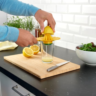 UPPFYLLD Presse-citron, jaune vif/vert vif, 6 "