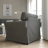 UPPLAND Fauteuil, Hakebo gris foncé