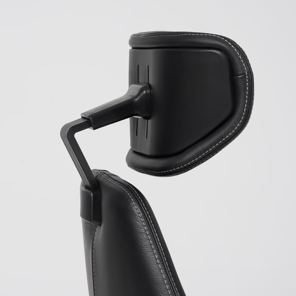 UPPSPEL / GRUPPSPEL Bureau et chaise de jeu, noir/Grann noir, 55 1/8x31 1/2 "