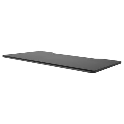 UPPSPEL Plateau de table, noir, 55 1/8 "