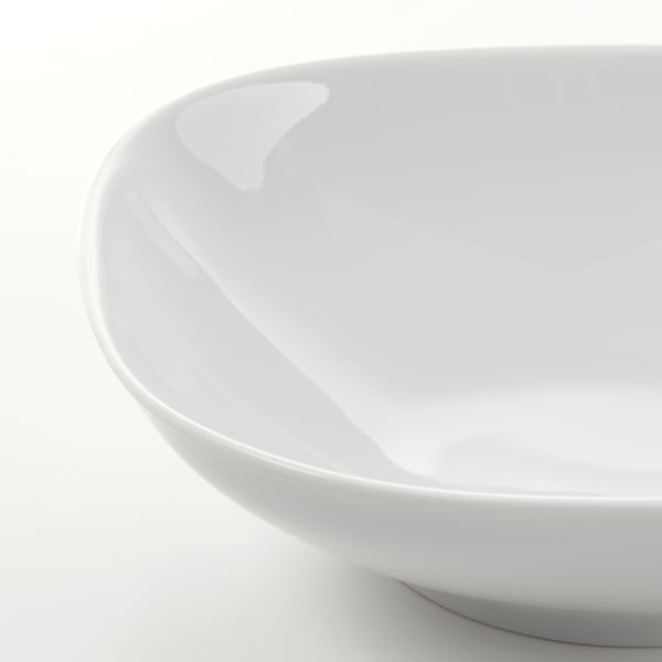 Assiette Creuse en Porcelaine Blanche - Vaisselle Moderne et Chic