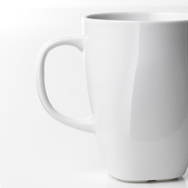 VÄRDERA Tasse, blanc, 10 oz