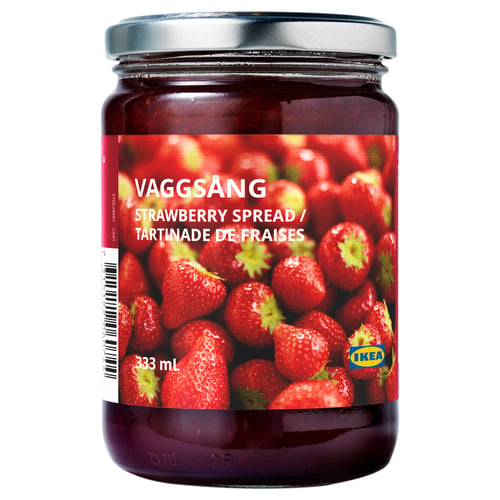 VAGGSÅNG Confiture de fraise, 14 oz