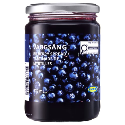 VAGGSÅNG Tartinade de myrtilles, 15 oz