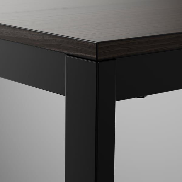 Vangsta Table A Rallonge Noir Brun Fonce Ikea Canada Ikea