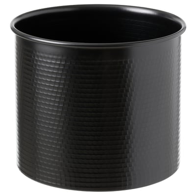 VINDFLÄKT Vase, noir, 10 "