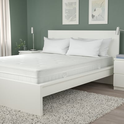 VINGELEN Matelas hybride à plateau euro, moelleux/blanc, Grand 2 places