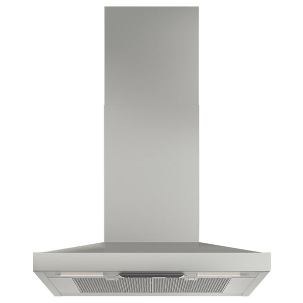 VINSTGIVANDE Hotte murale, acier inox