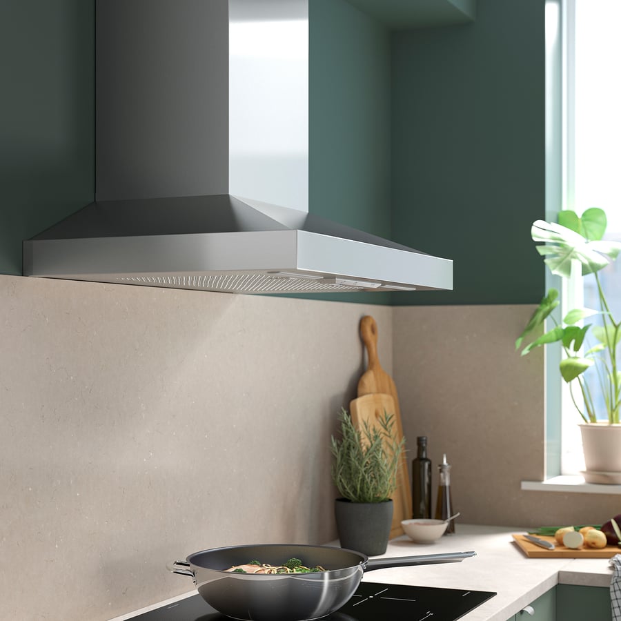 VINSTGIVANDE Hotte aspirante murale, acier inox. Trouvezle ici IKEA CA