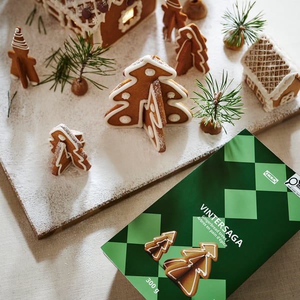 VINTERSAGA Arbres en pain d'épices, 1 lb