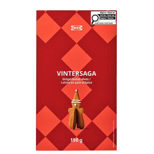 VINTERSAGA Lutins en pain d'épices, 7 oz