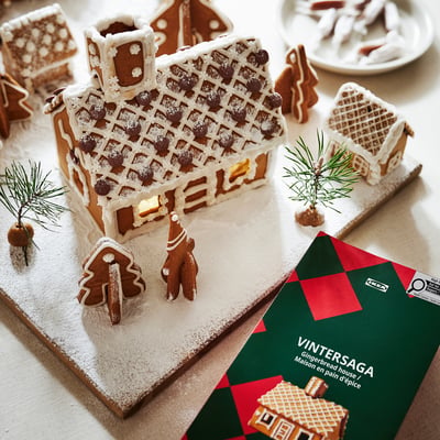 VINTERSAGA Maison pain d'épices, 1 lb