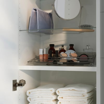 VISSLAÅN Plateau, gris, 14x12 "