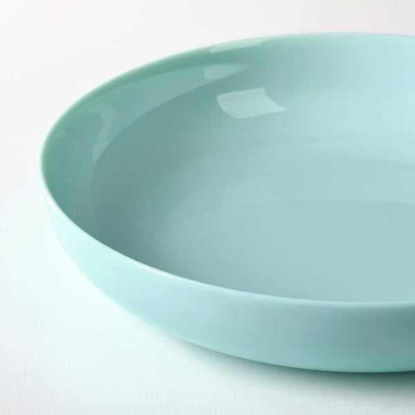 VITBLECKA Assiette, turquoise, 8 ¼ "