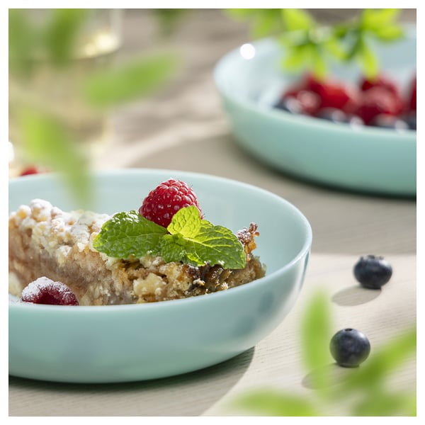 VITBLECKA Assiette, turquoise, 6 ¾ "