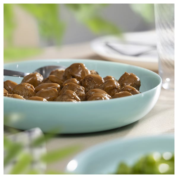 VITBLECKA Assiette, turquoise, 8 ¼ "