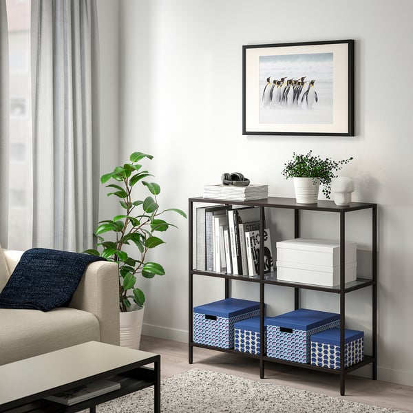 VITTSJ tag re brun noir verre IKEA VITTSJ tag re brun noir verre IKEA