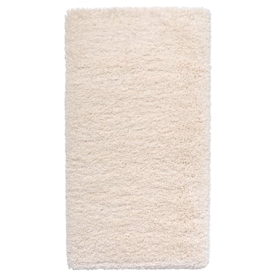 VOLLERSLEV Tapis à poils longs, blanc, 2 ' 7 "x4 ' 11 "