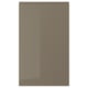 VOXTORP Porte, ultrabrillant gris-brun foncé, 18x30 "
