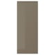Option : VOXTORP Porte, ultrabrillant gris-brun foncé, 12x30 "