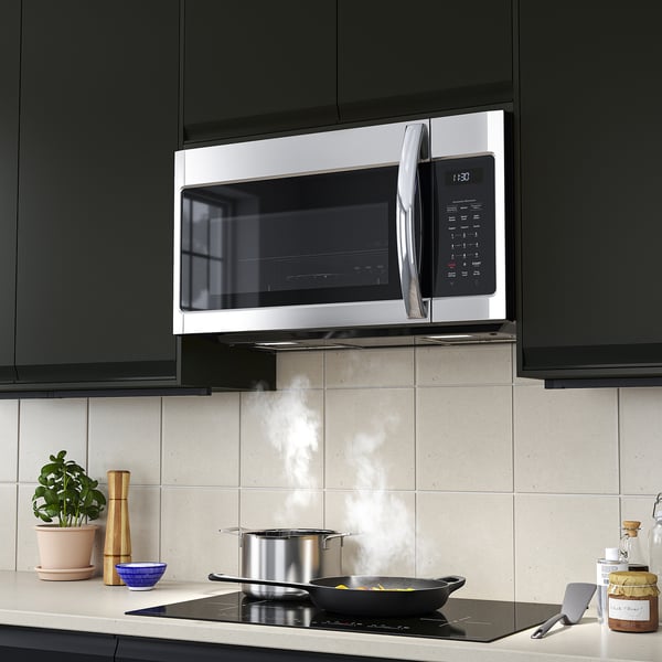 YGSBO M-o convec vérit inst au-dess cuis, acier inox, 30 "