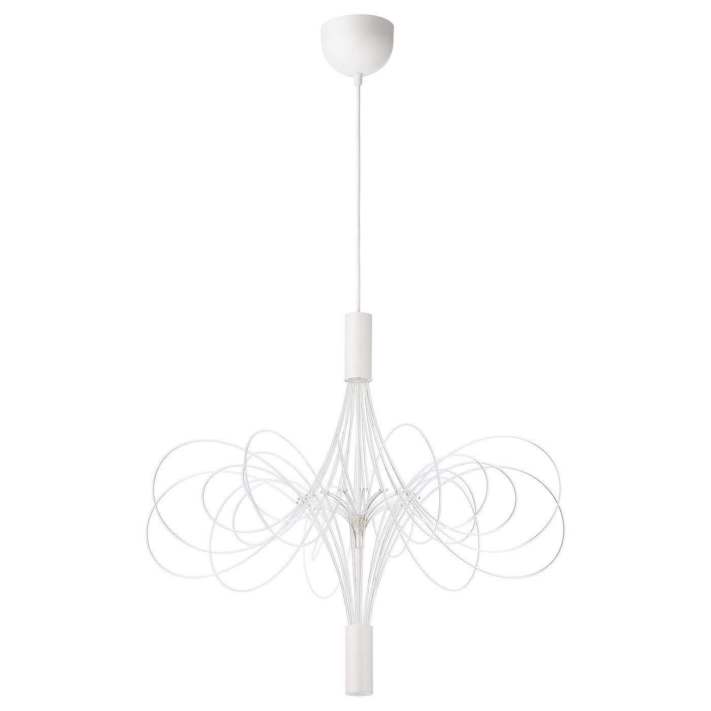 ÄLVSBYN Kronleuchter, LED - weiß - IKEA Schweiz