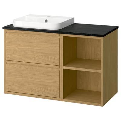 ÄNGSJÖN / BACKSJÖN Waschbeckenschrank/Waschbecken