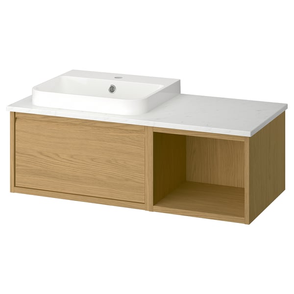 ÄNGSJÖN / BACKSJÖN Waschbeckenschrank/Waschbecken