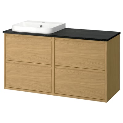 ÄNGSJÖN / BACKSJÖN Waschbeckenschrank/Waschbecken