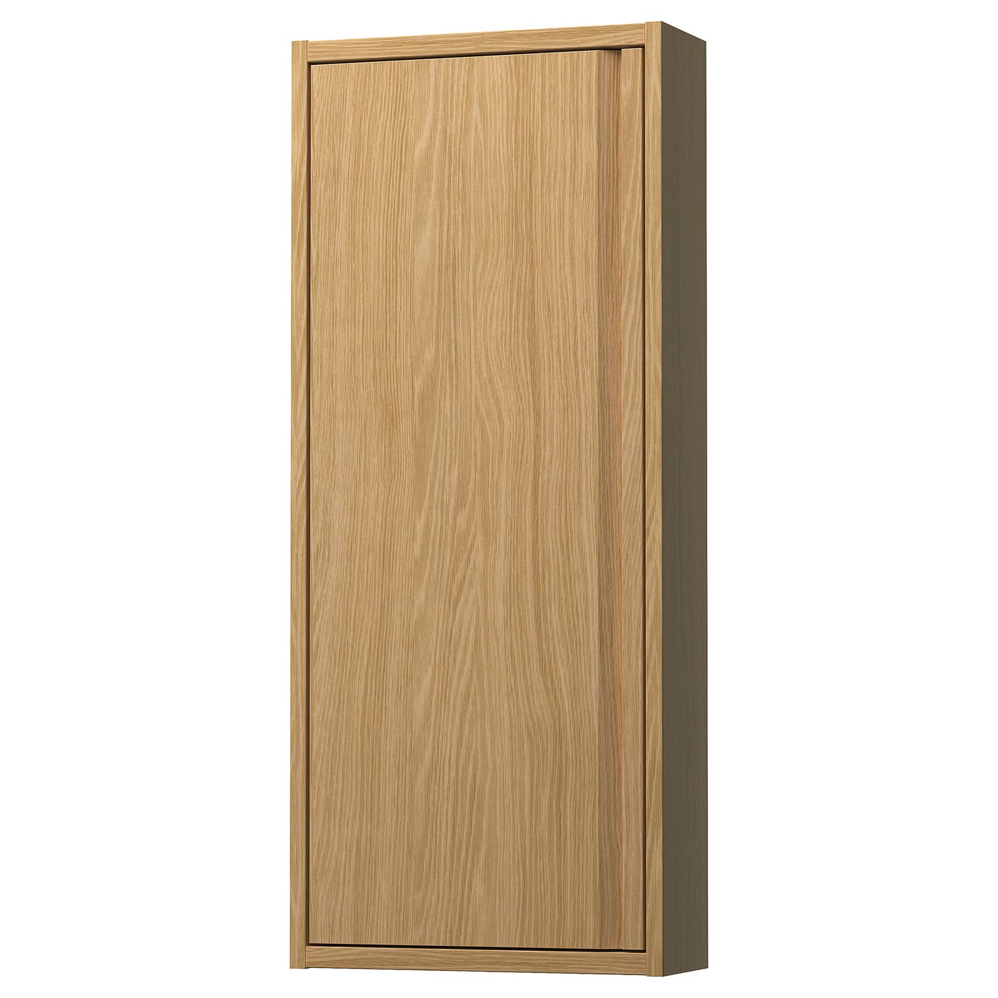 ÄNGSJÖN Wandschrank mit Tür - Eichenachbildung 40x15x95 cm IKEA occasion