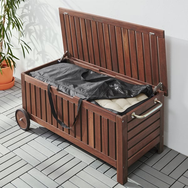 Applaro Tostero Bank Mit Tasche Aussen Braun Las Ikea Schweiz